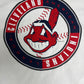 Cleveland Indians American League Graphic Tee | Size Large | Vintage 1990s Starter MLB Long Sleeve White T-Shirt | Free Shipping to USA |