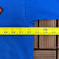 Superman Logo Graphic Tee | Size X- Large | Vintage 1990s Blue Promotional Comic Superhero T-Shirt |