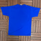 Superman Logo Graphic Tee | Size X- Large | Vintage 1990s Blue Promotional Comic Superhero T-Shirt |