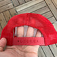 St. Louis Cardinals Embroidered Graphic Hat | Snap Back | Vintage 1990s MLB Baseball Trucker Red Cap |