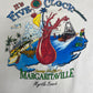 Jimmy Buffett's Margaritaville Myrtle Beach Graphic Tee | Size Medium | Vintage 2000s Promotional White T-Shirt |