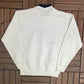 Presque Isle, Michigan Graphic Crewneck | Size Medium | Vintage 1990s Tourist Grey Sweater |