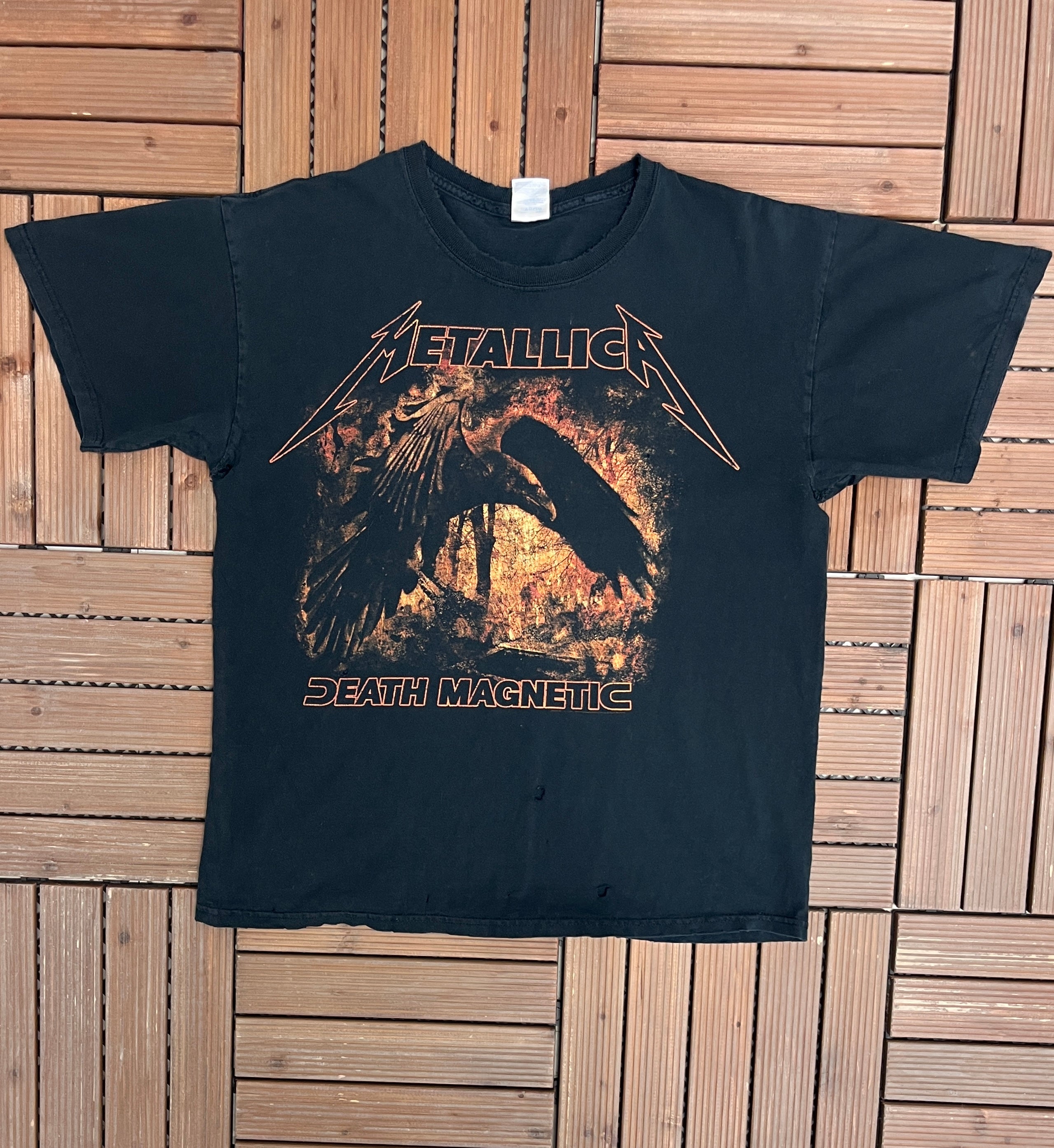 Metallica death hotsell magnetic t shirt