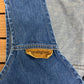 Remingtons Medium Blue Denim Jean Vests Jacket | Size Large | Vintage 1990s Branded Blue Vest |
