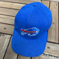 Buffalo Bills Embroidered Graphic Hat | Strap Back | Vintage 1990s NFL Football Blue Cap |