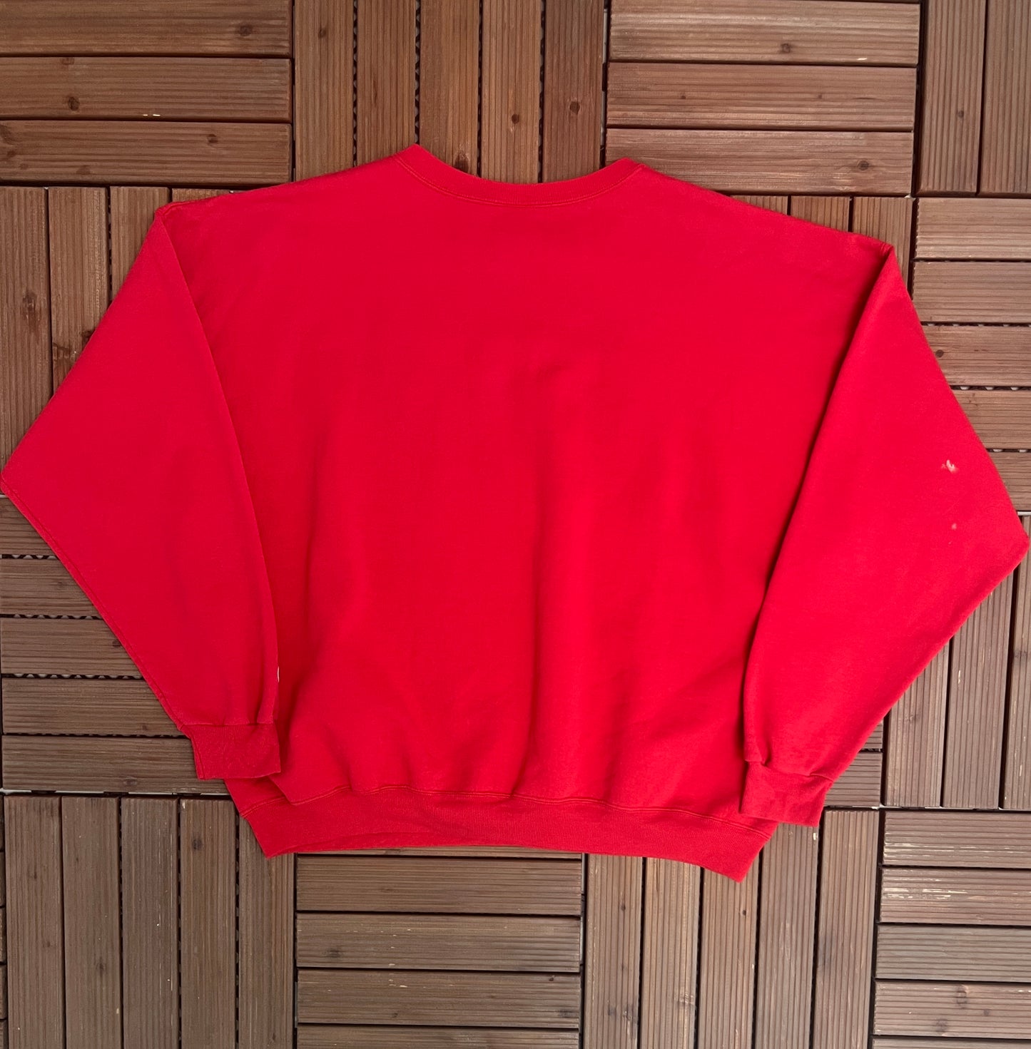 Ohio State Buckeyes Basketball Embroidered Graphic Crewneck | Size XX-Large | Vintage 1990s College Red Sweater | Free Shipping to USA |