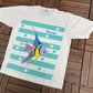 Cancun, Mexico Fish Graphic Tee | Size 46 | Vintage 1990s Single Stitch Tourist Blue & White T-Shirt |