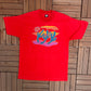 Desert Cactus Graphic Tee | Size X-Large | Vintage 1990s Single Stitch Red T-Shirt | Made in USA |