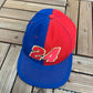 Jeff Gordon NASCAR Embroidered Graphic Hat | Snap Back | Vintage 2000s Racing Blue & Red Cap |