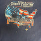 Harley Davidson of Nassau, Bahamas Graphic Tee | Size X-Large | Vintage 2000s Motorcycle Biker Blue T-shirt