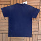 Cleveland Indians Helmet Graphic Tee | Size Large | Vintage 2000s MLB Baseball Blue T-Shirt | Free Shipping to USA |