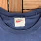 Denver Broncos Nike Embroidered Graphic Tee | Size X-Large | Vintage 1990s Made in USA NFL Football T-Shirt |