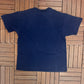 Denver Broncos Nike Embroidered Graphic Tee | Size X-Large | Vintage 1990s Made in USA NFL Football T-Shirt |