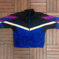 Atlanta Olympics 1996 Graphic Windbreaker | Size Medium | Vintage 1990s Promotional Black Windbreaker |