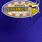 Minnesota Vikings Deadstock Graphic Tee | Size Large | Vintage 1990s NFL Football Purple T-Shirt | Free Shipping to USA |