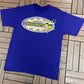Minnesota Vikings Deadstock Graphic Tee | Size Large | Vintage 1990s NFL Football Purple T-Shirt | Free Shipping to USA |
