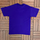 Minnesota Vikings Deadstock Graphic Tee | Size Large | Vintage 1990s NFL Football Purple T-Shirt | Free Shipping to USA |