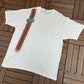 Darrell Waltrip Mountain Dew Racing Graphic Tee | Size X-Large | Vintage 2000s NASCAR Racing White T-Shirt |