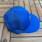 Milwaukee Brewers Embroidered Graphic Hat | Snap Back | Vintage 1990s MLB Baseball Trucker Blue Cap |