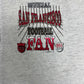 San Francisco 49ers Graphic Baseball Jersey | One Size Fits All | Vintage 1990s NFL Football Grey Jersey |