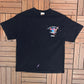Hard Rock Cafe Eric Clapton Signature Series Graphic Tee | Size X-Large | Vintage 1990s Rock Music Black T-Shirt |