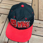 Detroit Red Wings Embroidered Graphic Hat | Snap Back | Vintage 1990s NHL Hockey Black Cap |