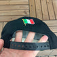 Italy Soccer Graphic Hat | Snap Back Adjustable | Vintage 1990s Soccer Football Black Cap |