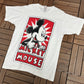 Mickey Mouse Graphic Tee | Size X-Large | Vintage 1990s Single Stitch Disney Cartoon White T-Shirt | Made in USA |