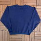 Annapolis Navy Graphic Crewneck | Size X-Large | Vintage 1990s Galt Sand College Blue Sweater |
