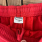 Montreal Canadiens Track Pants | Size Large | Vintage 1990s NHL Hockey Red Sweat Pants |