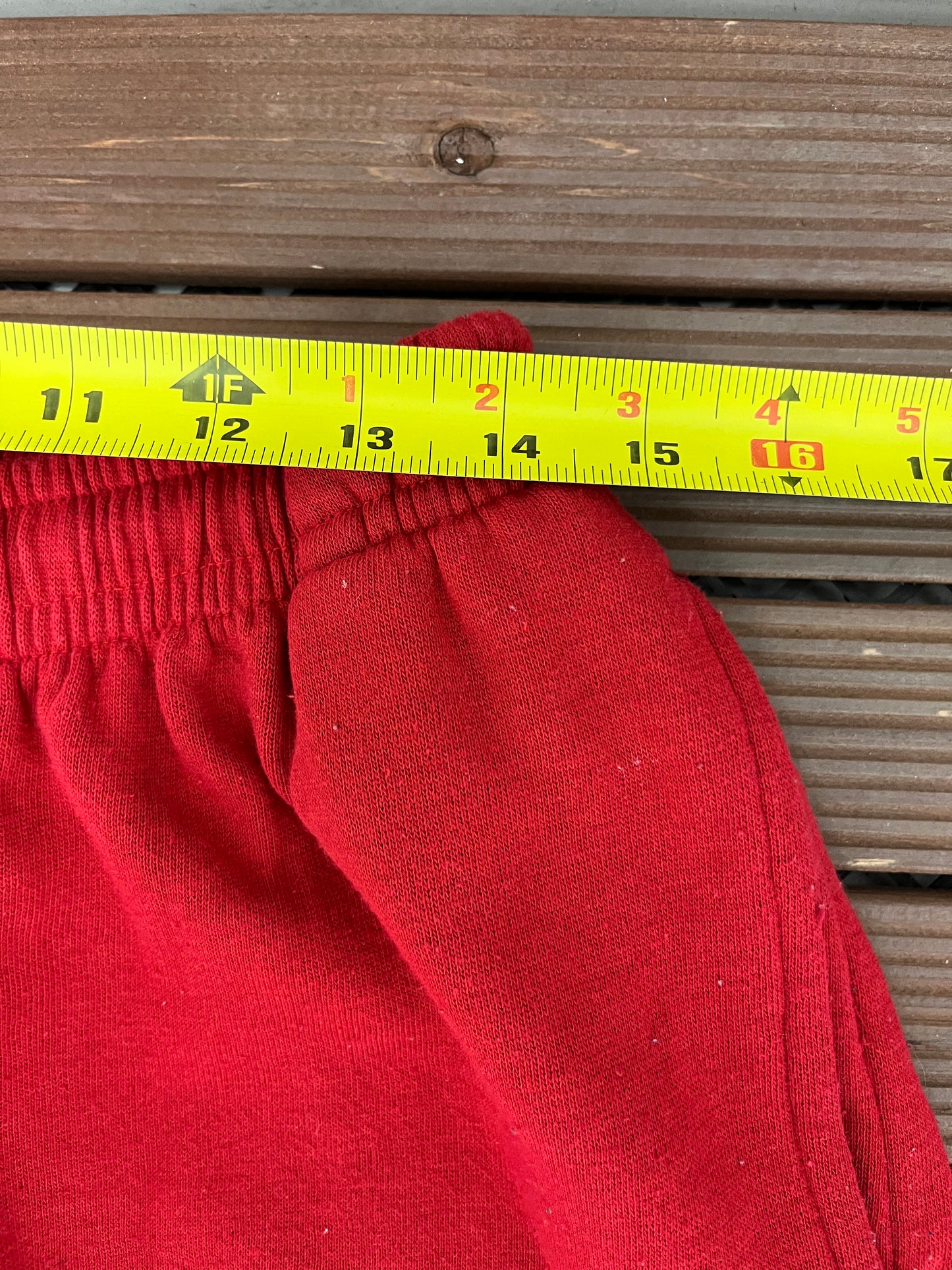 Montreal Canadiens Track Pants | Size Large | Vintage 1990s NHL Hockey Red Sweat Pants |