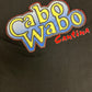 Cabo Wabo Cantina Graphic Tee | Size XX-Large | Vintage 1990s Tourist Promotional Black T-Shirt |