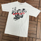 The Clash Graphic Tee | Size Small | Vintage 2000s Punk Rock Band Promotional White T-Shirt |