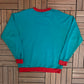 Bytown Chowder & Marching Society Graphic Crewneck | Size X-Large | Vintage 1990s Teal Promotional Sweater |