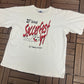 21st Annual Soccerfest 1997 Adidas Graphic Tee | Size X-Large | Vintage 1990s Soccer Football White T-Shirt |