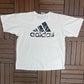 21st Annual Soccerfest 1997 Adidas Graphic Tee | Size X-Large | Vintage 1990s Soccer Football White T-Shirt |