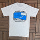 Fixed Link, Prince Edward Island Graphic Tee | Size Small | Vintage 1990s Single Stitch Tourist Grey T-Shirt |