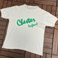 Chester, England Puff Print Graphic Tee | Size X-Large | Vintage 1990s Tourist White T-Shirt |