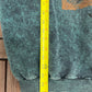 Genoa Bay Designs Abstract Graphic Crewneck | Size Large | Vintage 1990s Abstract Art Green Sweater |