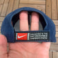 Penn State Nittany Lions Nike Graphic Hat | Strap Back | Vintage 2000s College Sports Blue Cap |