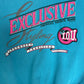 Exclusive I.O.U. Collection Graphic Crewneck | Size Medium | Vintage 1990s Promotional Blue Sweater |