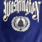 Washington, DC Graphic Crewneck | Size X-Large | Vintage 1980s Tourist Purple Sweater |