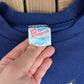 Washington, DC Graphic Crewneck | Size X-Large | Vintage 1980s Tourist Purple Sweater |