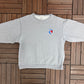 Kitchener Rangers Embroidered Graphic Crewneck | Size Small | Vintage 2000s OHL Hockey Grey Sweater |