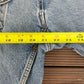 Levi Strauss & Co 77598-0291 Red Tab Denim Jacket | Size Large | Vintage 1990s Blue Jean Trucker Jacket | Made in USA |
