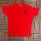 Myrtle Beach, South Carolina Golf Graphic Tee | Size XX-Large | Vintage 1980s Tourist Promotional Red T-Shirt |