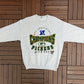 Green Bay Packers Super Bowl XXXI Graphic Crewneck | Size X-Large | Vintage 1990s NFL Football Grey Sweater | Made in USA |