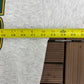 Green Bay Packers Super Bowl XXXI Graphic Crewneck | Size X-Large | Vintage 1990s NFL Football Grey Sweater | Made in USA |
