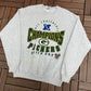 Green Bay Packers Super Bowl XXXI Graphic Crewneck | Size X-Large | Vintage 1990s NFL Football Grey Sweater | Made in USA |