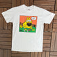 Mother Goose & Grim Burp Graphic Tee | Size Medium | Vintage 1990s Funny Promotional Cartoon White T-Shirt | Free Shipping to USA |